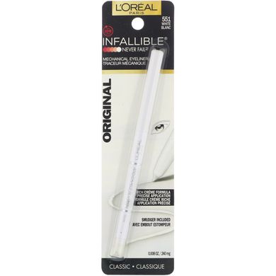 Механический карандаш для глаз Infallible Original, оттенок 551 белый, L'Oreal, 240 мг купить в Киеве и Украине
