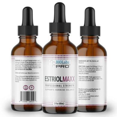 Масло эстриола BIOLabs PRO (Estriol MAXX) 60 мл купить в Киеве и Украине