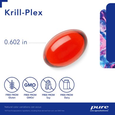 Масло криля Pure Encapsulations (Krill-Plex) 60 капсул купить в Киеве и Украине