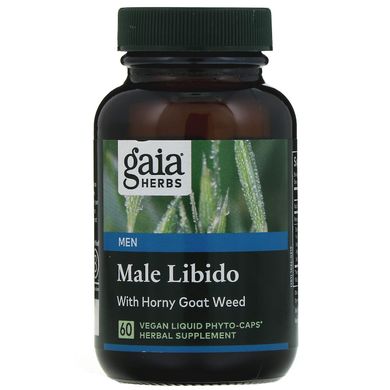 Gaia Herbs, Male Libido , 60 Vegan Liquid Phyto-Caps