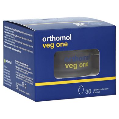 Orthomol Veg one, Ортомол Вег Ван 30 днів (капсули)