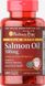 Жир лосося 105 мг активного Омега-3 Puritan's Pride (Salmon oil) 500 мг 100 капсул фото