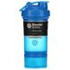 Бутылка-блендер голубая Blender Bottle 650 мл фото