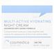 Multi-active Moisturizing Night Cream, Advanced Anti-aging Formula, Cosmedica Skincare, 1.76 oz. (50 g)