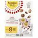 Simple Mills Almond Flour Mini Crunchy Cookies (8 packets of 23g chocolate chips)
