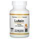 Лютеїн із зеаксантином California Gold Nutrition (Lutein/Zeaxanthin) 10 мг/0.5 мг 120 капсул фото