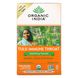 Organic India, Tulsi Immune Throat, заспокійливий фенхель, без кофеїну, 18 пакетів для інфузій, 1,27 унції (36 г) фото