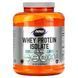 Изолят сывороточного протеина без запаха Now Foods (Whey Protein Isolate) 2,3 кг фото