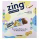 Живильні батончики, вівсянка з шоколадною крихтою, Zing Bars, 12 батончиків, 1,76 унції (50 г) кожен фото