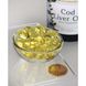 Рыбий жир, Cod Liver Oil, Swanson, 350 мг, 250 капсул фото