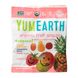 Органічні фруктові закуски, тропічні, Organic Fruit Snacks, Tropical, YumEarth, 17,6 г фото