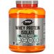 Изолят сывороточного протеина без запаха Now Foods (Whey Protein Isolate) 2,3 кг фото