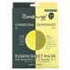 The Creme Shop, Fusion Beauty Sheet Mask, charcoal and lemonade, 5 sheets, 4.40 oz (125 g)