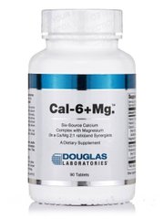 Кальцій та Магній Douglas Laboratories (Cal-6 + Mg) 90 таблеток