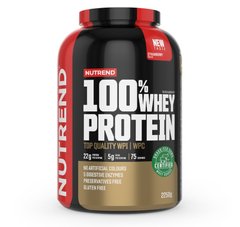 100% Сироватковий протеїн смак полуниці Nutrend (100% Whey Protein) 2,25 кг
