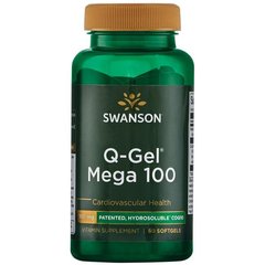 Q-гель Мега 100, Q-Gel Mega 100, Swanson, 100 мг, 60 капсул
