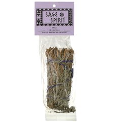 Индейские благовония шалфей Sage Spirit (Native American Incense Sage Small 4-5 Inches) 1 палочка для окуривания малого размера (10-12 см) купить в Киеве и Украине