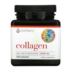Youtheory, Колаген, 6000 мг, 160 таблеток