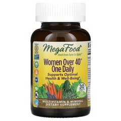 Мультивітаміни для жінок MegaFood (Women Over 40 One Daily) 30 таблеток