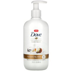 Dove, Глубоко очищающее средство для мытья рук, масло ши и теплая ваниль, 13,5 жидких унций (400 мл) купить в Киеве и Украине