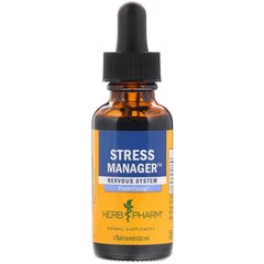 Захист від стресу суміш трав Herb Pharm (Stress Manager) 30 мл