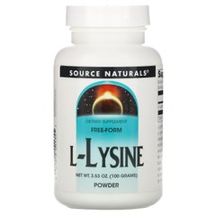 Лизин Source Naturals (L-Lysine) 100 гм купить в Киеве и Украине