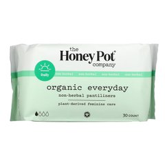 The Honey Pot Company, Органічні щоденні прокладки без трав, 30 штук