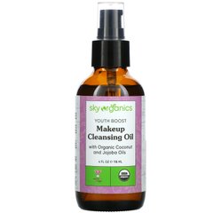 Sky Organics, Youth Boost, очищувальна олія для макіяжу, 4 рідкі унції (118 мл)