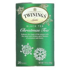 Чай чорний «Різдво» Twinings (Black Tea) 20 пак. 40 р