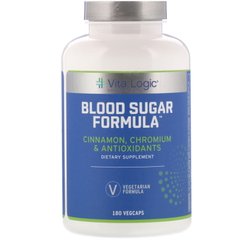Контроль рівня цукру в крові Vita Logic (Blood Sugar Formula) 180 капсул