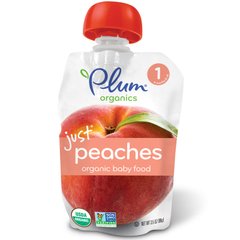 Детское пюре из персиков Plum Organics (Just Peaches) 99 г купить в Киеве и Украине