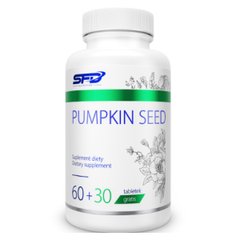 Екстракт насіння гарбуза SFD Nutrition (Pumpkin Seed) 60+30 таблеток