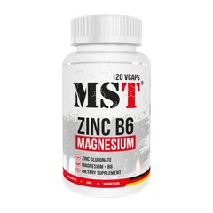 Zinc Magnesium B6 MST 120 vcaps