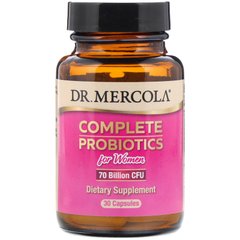 Комплексні пробіоткі для жінок, Dr Mercola, 30 капсул