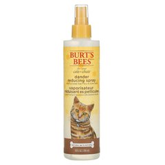 Burt's Bees, Спрей від лупи для кішок з колоїдним вівсяним борошном та алое віра, 10 рідких унцій (296 мл)
