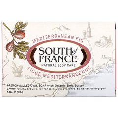 Середземноморський інжир, мило французького помелу з органічною олією ши, South of France, 6 унцій (170 г)