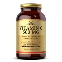 (ТЕРМІН!!!) Вітамін С Solgar (Vitamin C) 500 мг 250 капсул