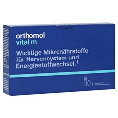 Orthomol Vital M, Ортомол Вітал М, 7 днів (питні пляшечки / капсули)