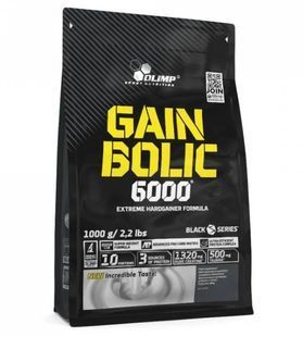 Olimp, Gain Bolic 6000, шоколад, 1000 г купить в Киеве и Украине