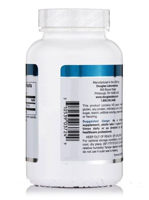Ацетил-Л-карнітин для мозку Douglas Laboratories (Acetyl-L-Carnitine) 500 мг 120 капсул