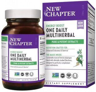 Herbs for Increasing Energy, MultiHerbal Energy, New Chapter, 30 Capsules