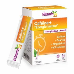 VITAMIN'22 КОФЕИН ПЛЮС / CAFEINE+, 14 стыков &ndash; мобилизация организма купить в Киеве и Украине