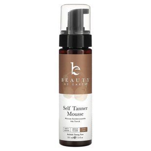 Beauty By Earth, Self Tanner Mousse, Extra Dark, 7.5 fl oz (222 ml) купить в Киеве и Украине