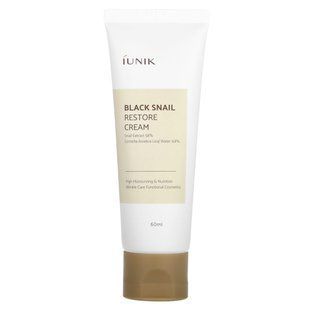 iUNIK, Black Snail Restore Cream, 2.02 fl oz (60 ml) купить в Киеве и Украине