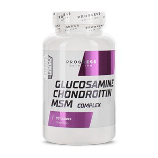 Glucosamine Chondroitin MSM Complex Progress Nutrition 90 tab купить в Киеве и Украине