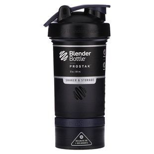 Blender Bottle, ProStak, Shaker & Storage, FC Black, 22 oz (651 ml) купить в Киеве и Украине
