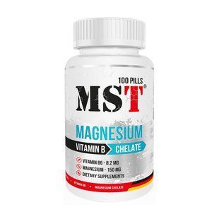 Magnesium Chelate Vitamin B MST 100 pills купить в Киеве и Украине