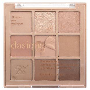 Dasique, Eyeshadow Palette, 24 Muted Nuts, 1 Count
