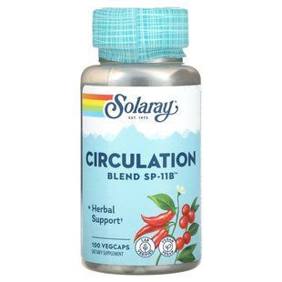 Solaray, Circulation Blend SP-11B, 100 капсул VegCaps