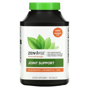 Расширенная поддержка суставов, Zenwise Health, 180 таблеток купить в Киеве и Украине